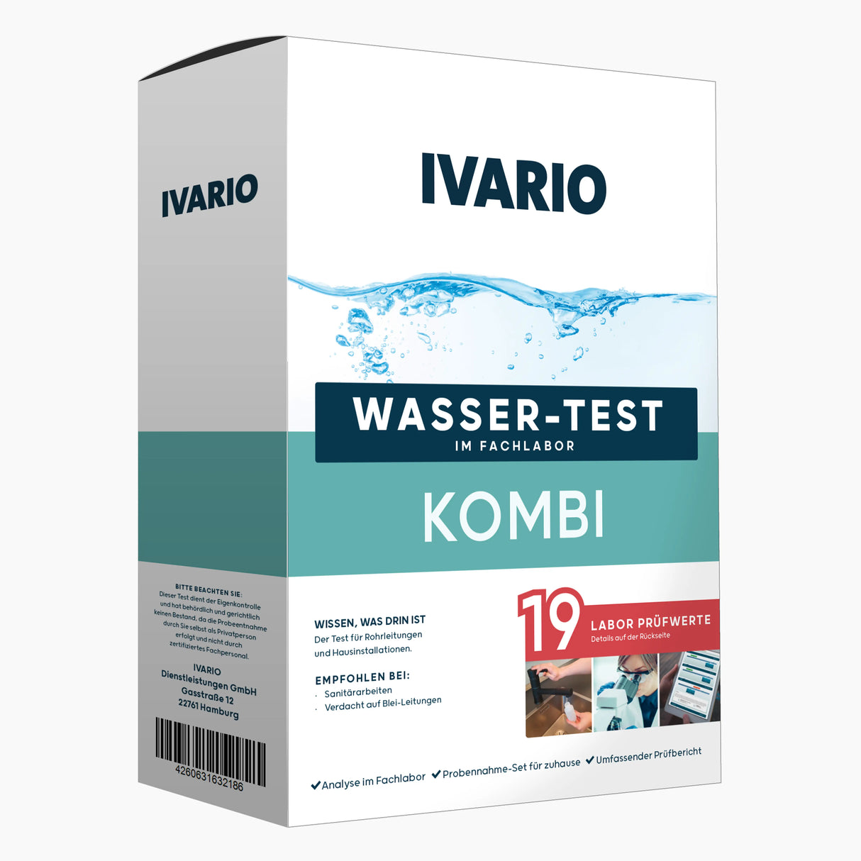 Kombi-Trinkwassertest