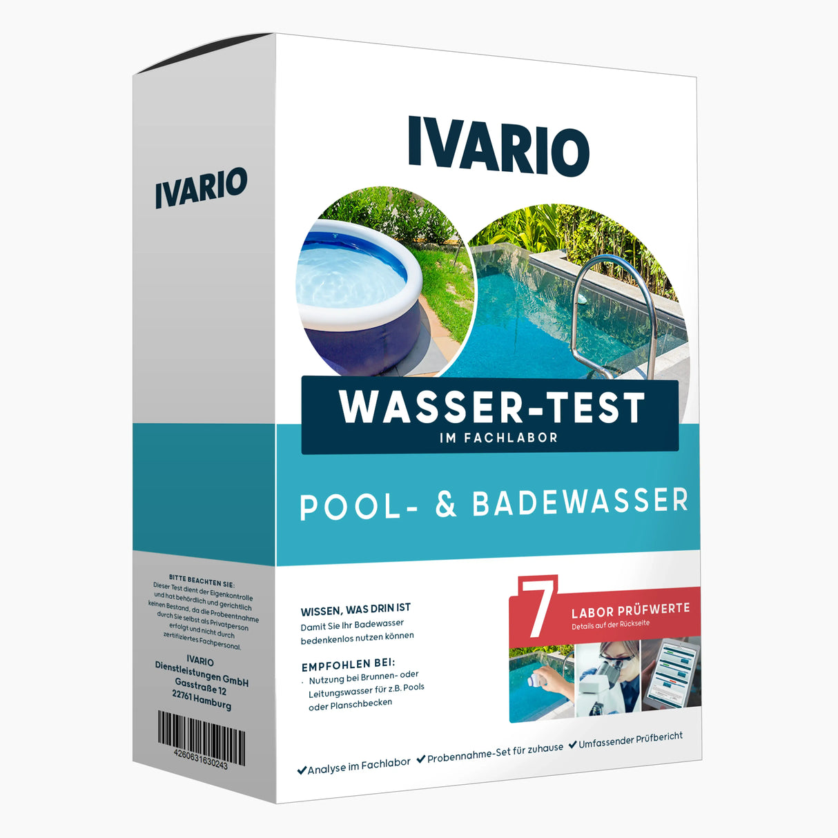 Pool-Wassertest