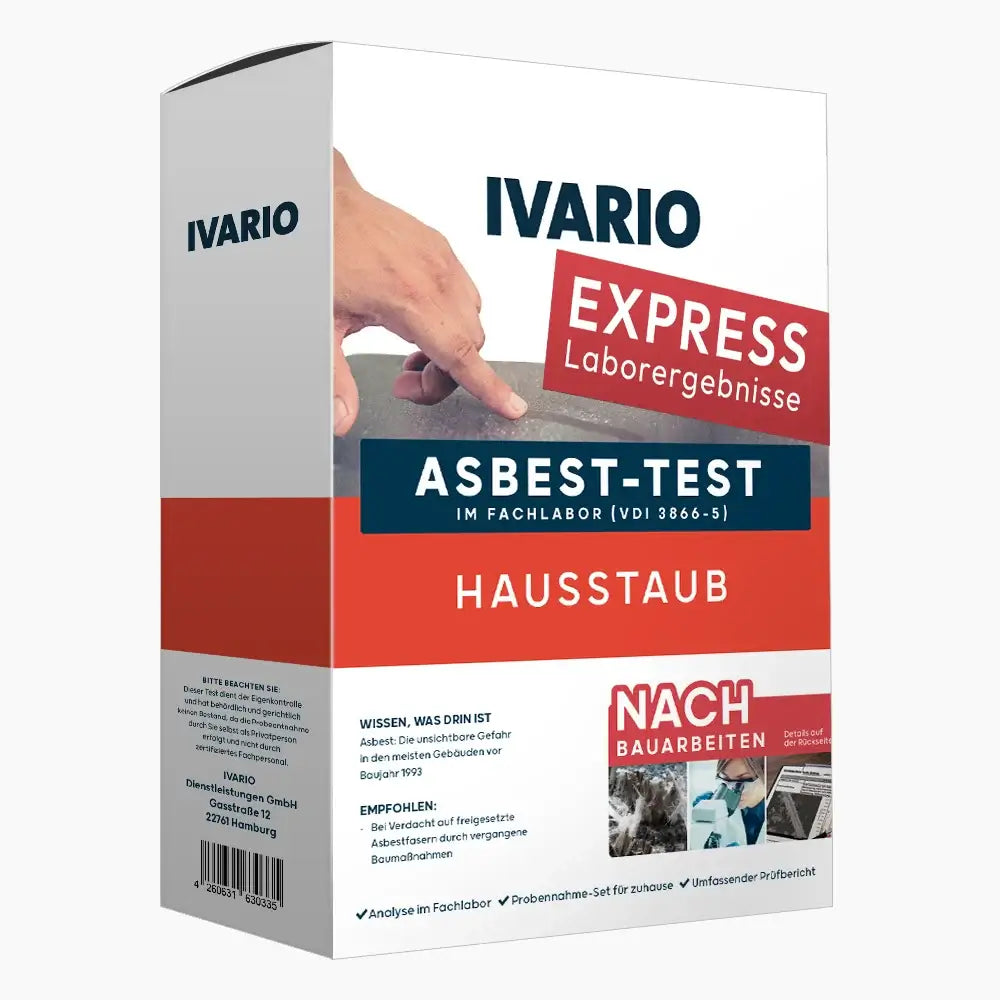 Asbest-Test Hausstaub