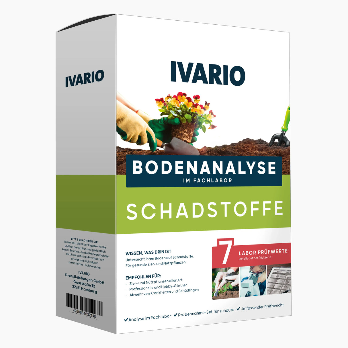 Bodenanalyse Schadstoffe