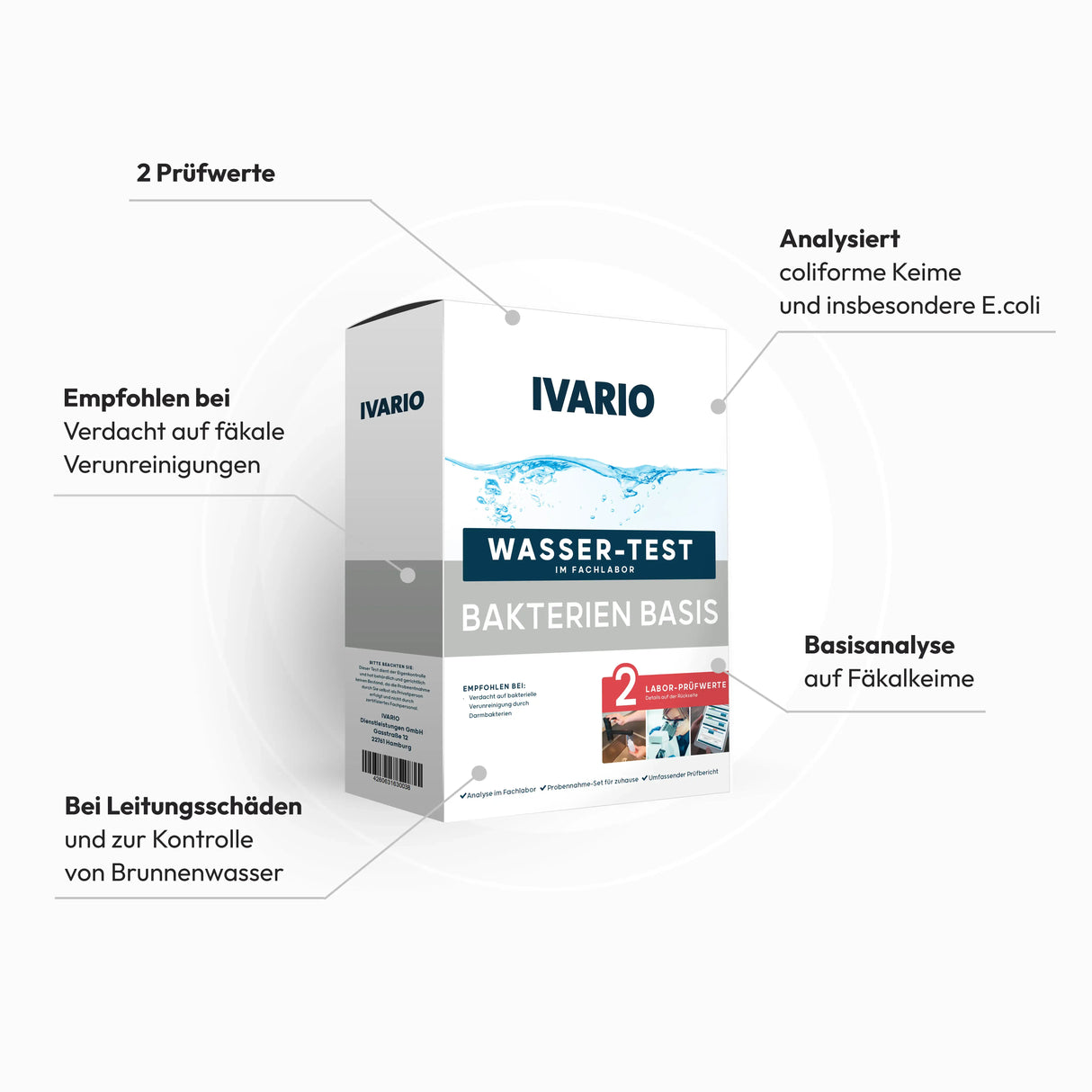 Bakterien-Wassertest-BASIS