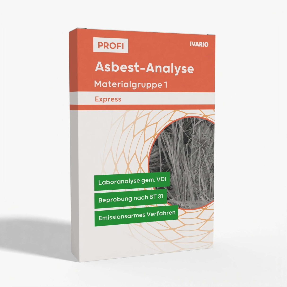 PROFI Asbest-Analyse Materialgruppe 1 von IVARIO