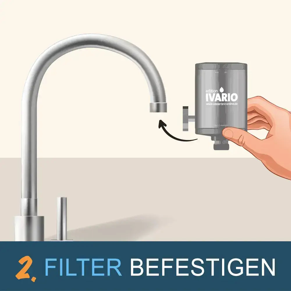 IVARIO x Alb Filter Trinkwasserfilter Duo Active
