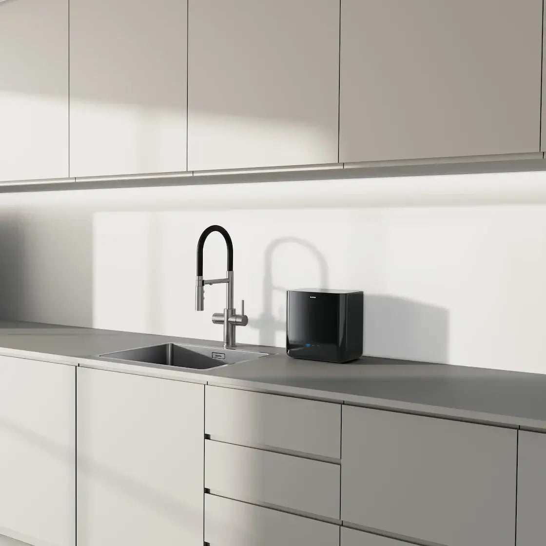 BLANCO AQUA UVC-AC Wasserfilter schwarz