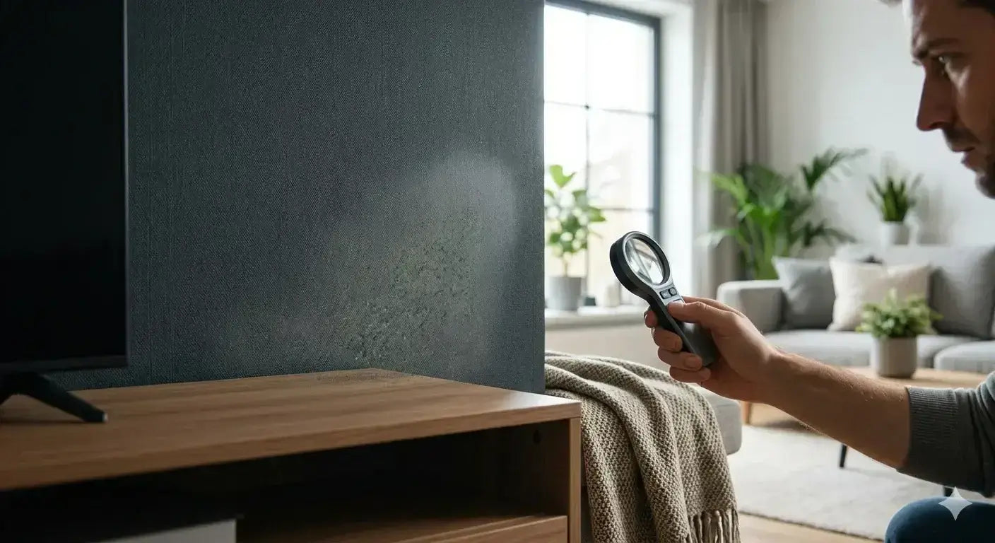 Schimmel im Wohnzimmer