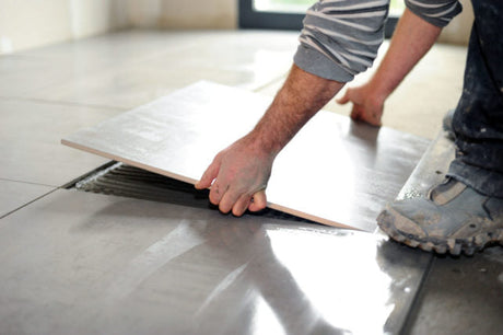 Asbest: Risiko für Fliesenleger sowie Platten- und Mosaikleger