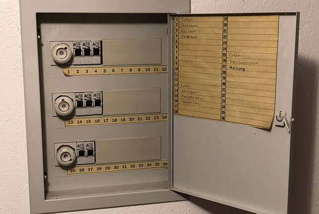Asbest in Elektrogeräten (Isolation)