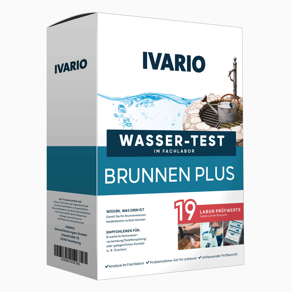 Brunnenwasser-Analyse PLUS