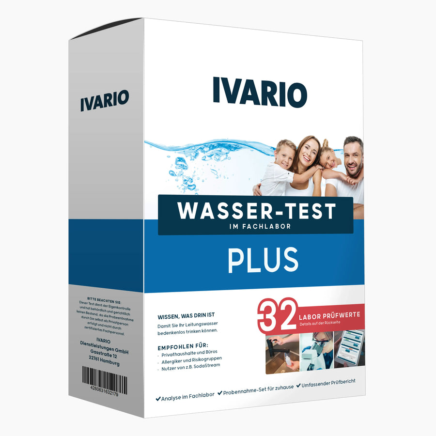 Wasseranalyse PLUS Testset von IVARIO