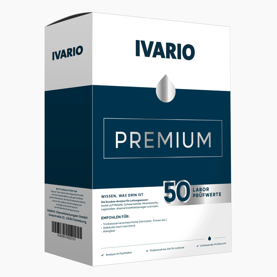 Wasseranalyse PREMIUM Testset von IVARIO