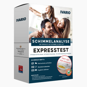 Schimmel-Selbsttest-Raumluft von IVARIO Produktshot