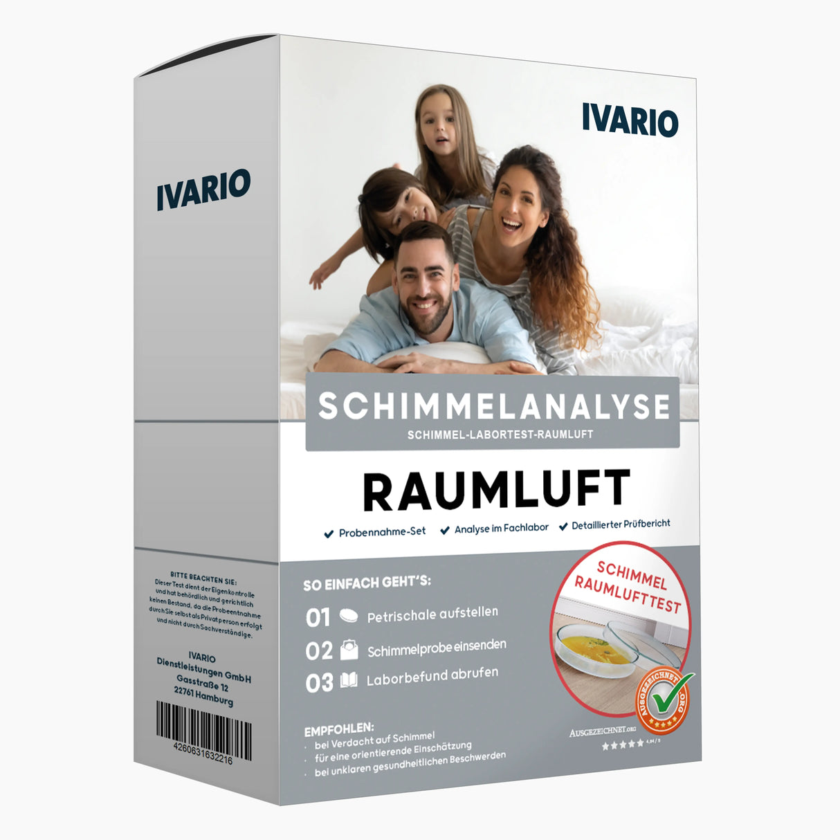 Schimmel-Labortest-Raumluft
