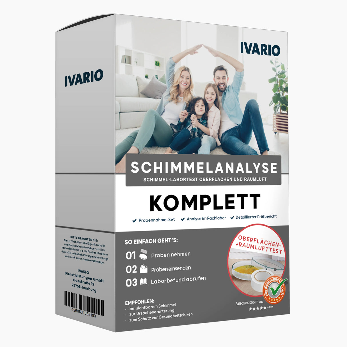Schimmel-Labor-Kompletttest