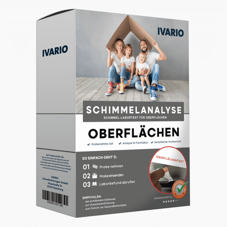 Schimmel-Labortest-Oberflächen von IVARIO
