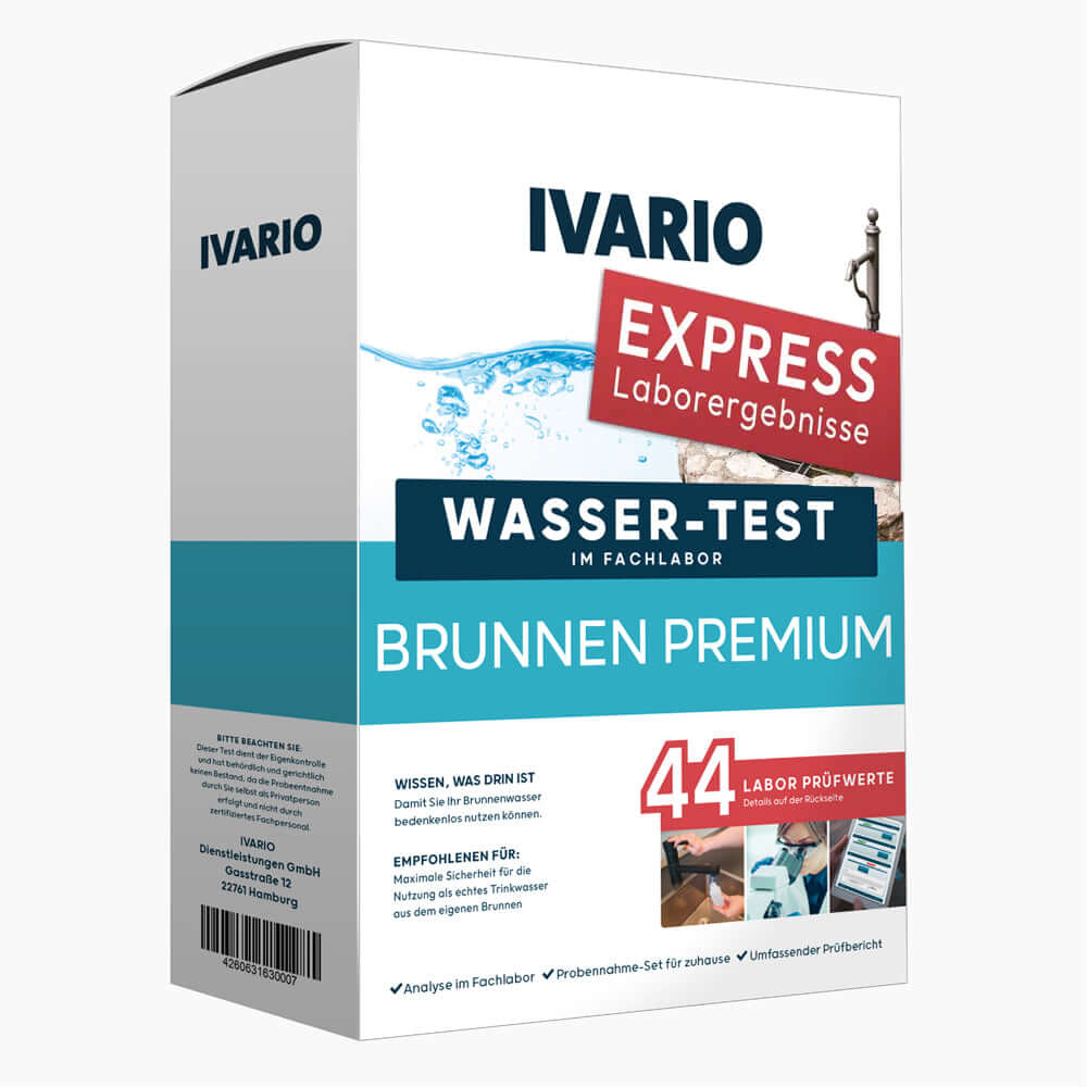 Brunnenwasser-Analyse PREMIUM