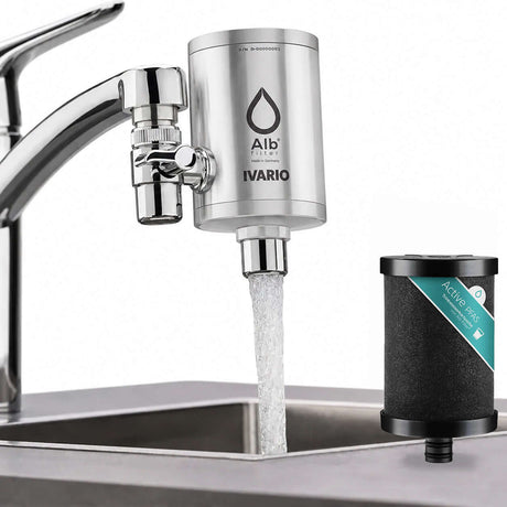 IVARIO x Alb Aktivkohle Wasserfilter PFAS