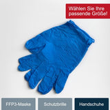 Schutz-Set zur Probenahme von Asbest