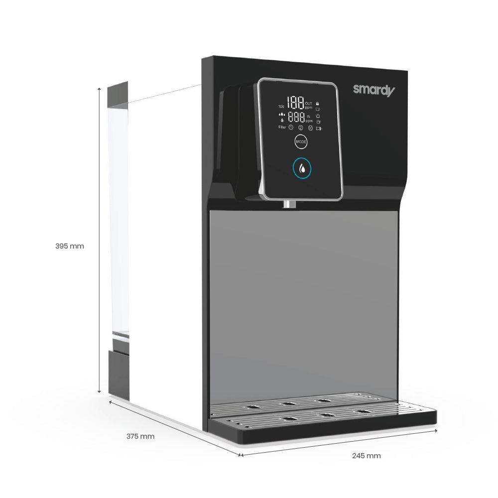 smardy blue Wasserbar miran™ - Auftisch Osmoseanlage