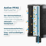 IVARIO x Alb Aktivkohle Wasserfilter-Kartusche PFAS