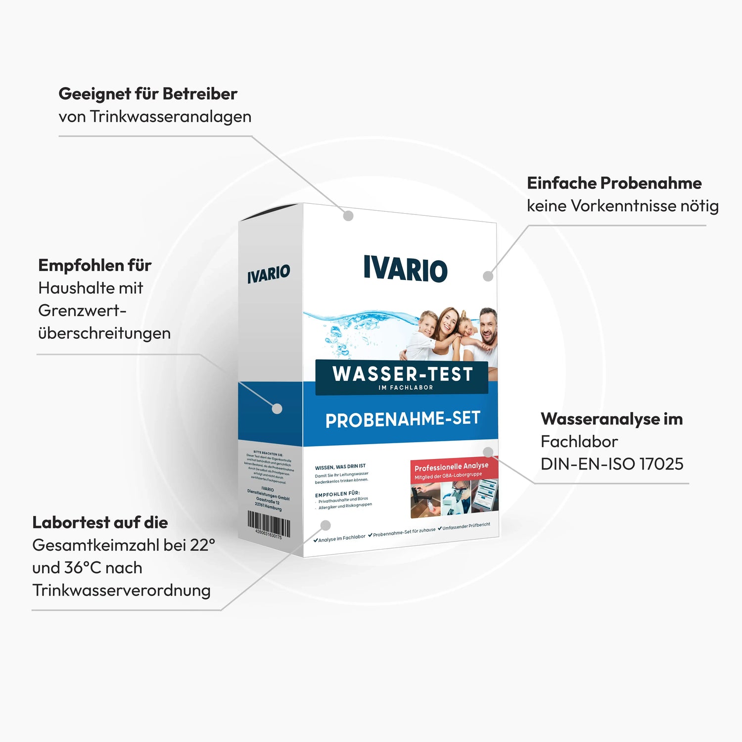 Gesamtkeimzahl Kontrollprobe