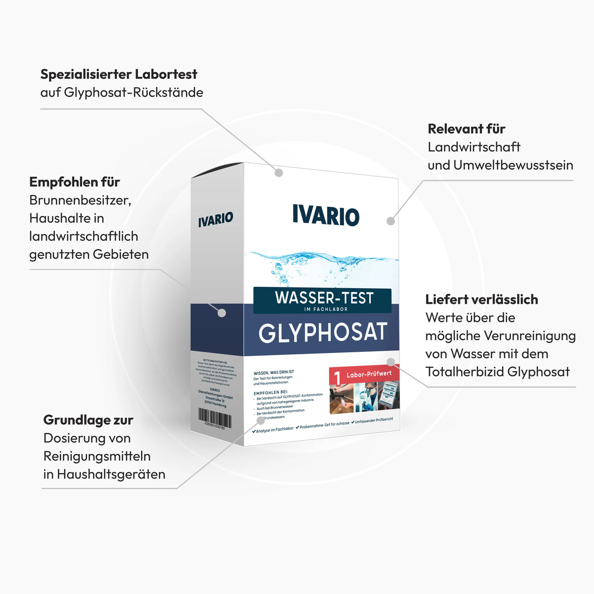 Glyphosat-Wassertest