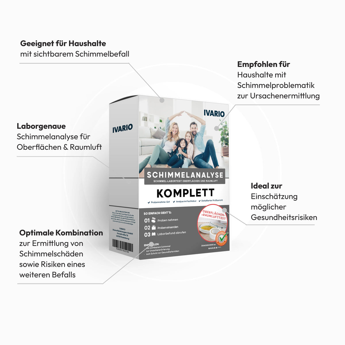 Schimmel-Labortest Komplett
