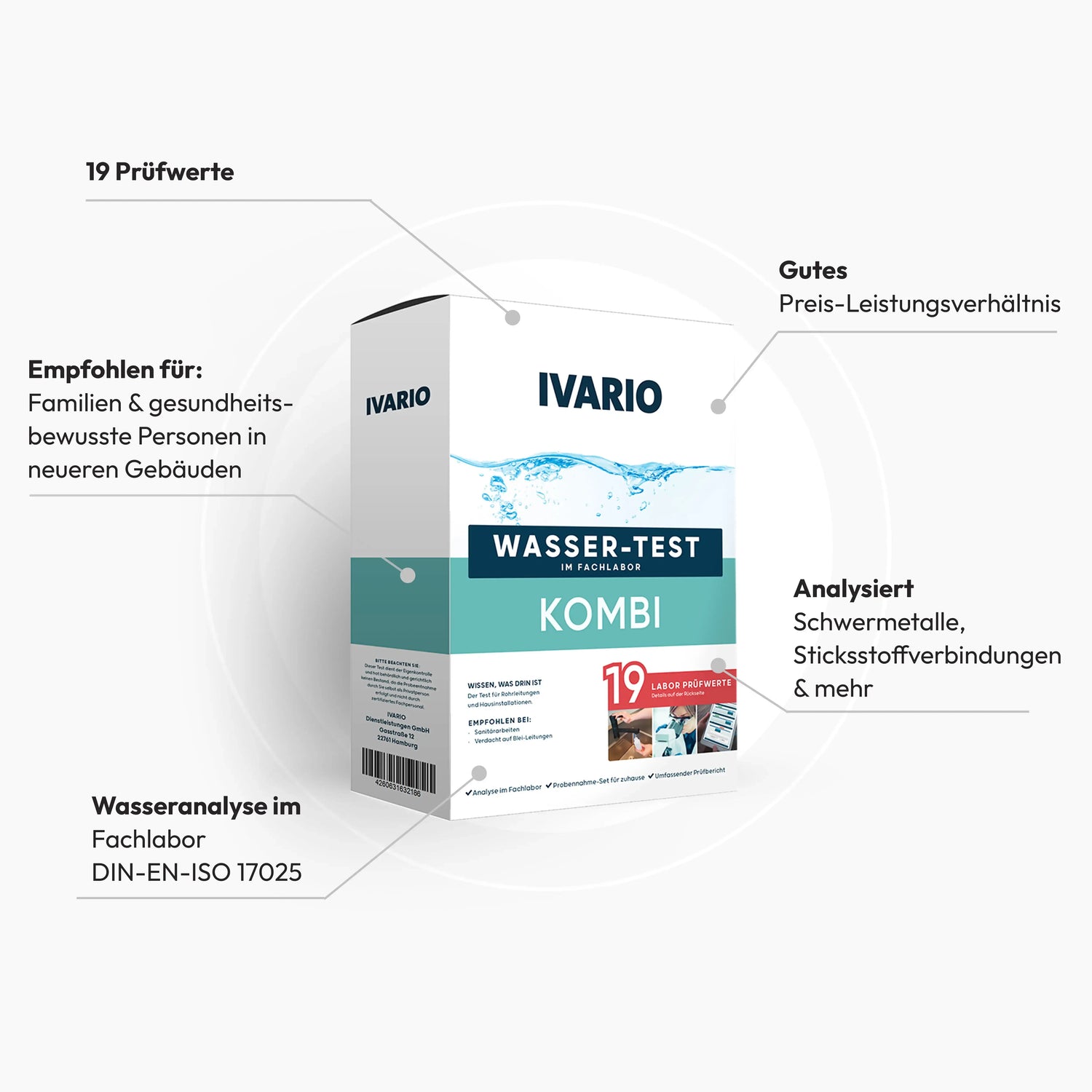 Kombi-Trinkwassertest