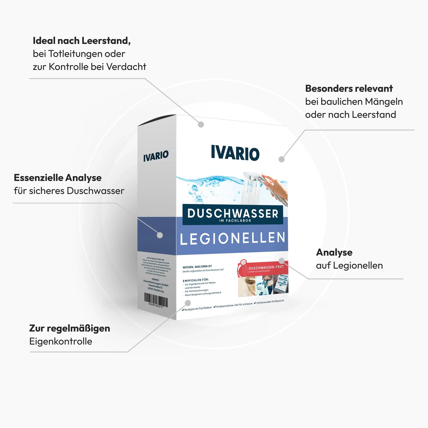 Legionellen-Wassertest