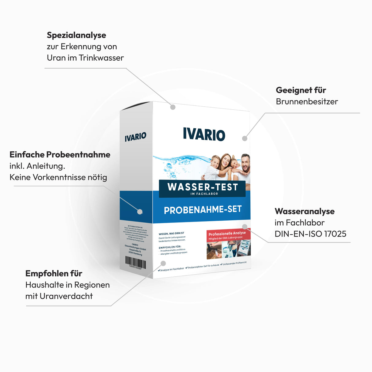 Uran Wassertest