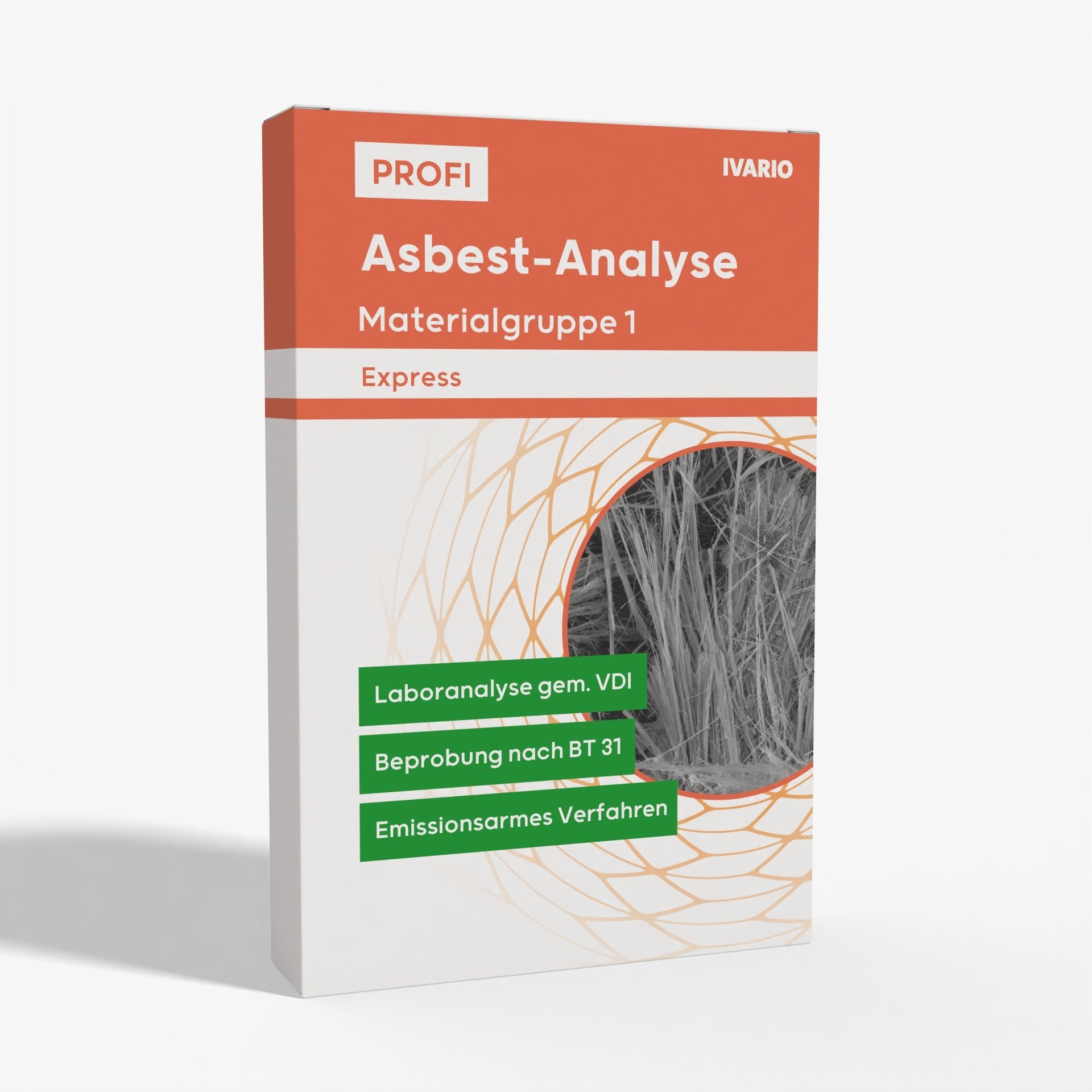 PROFI Asbest-Analyse Materialgruppe 1