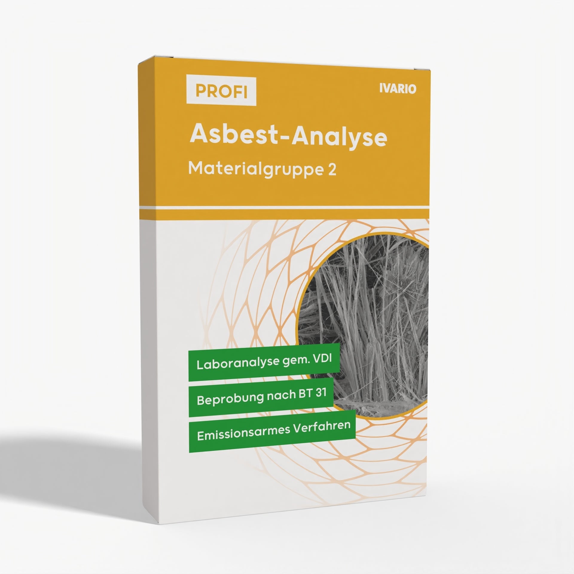 PROFI Asbest-Analyse Materialgruppe 2