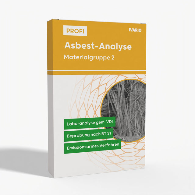 PROFI Asbest-Analyse Materialgruppe 2