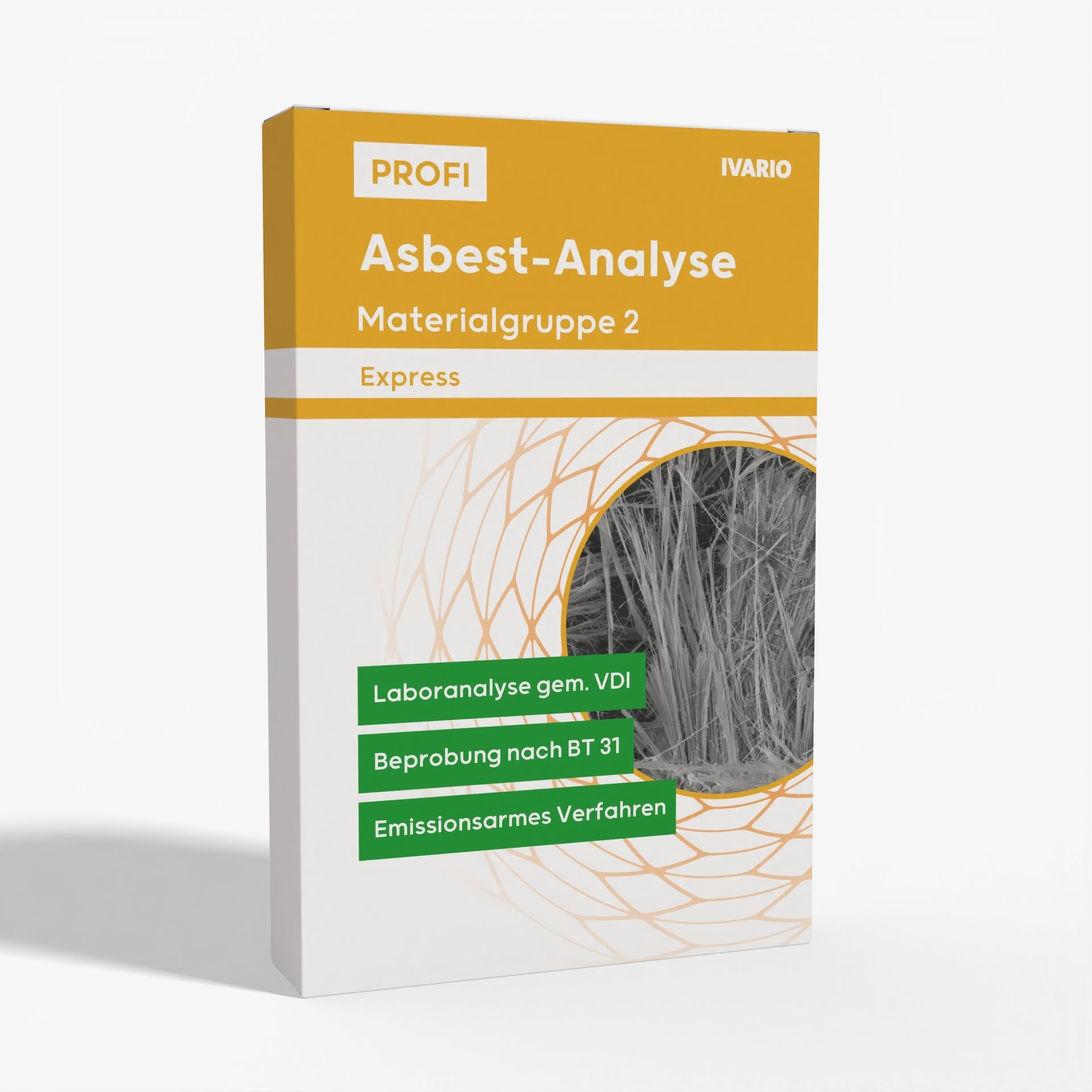 PROFI Asbest-Analyse Materialgruppe 2