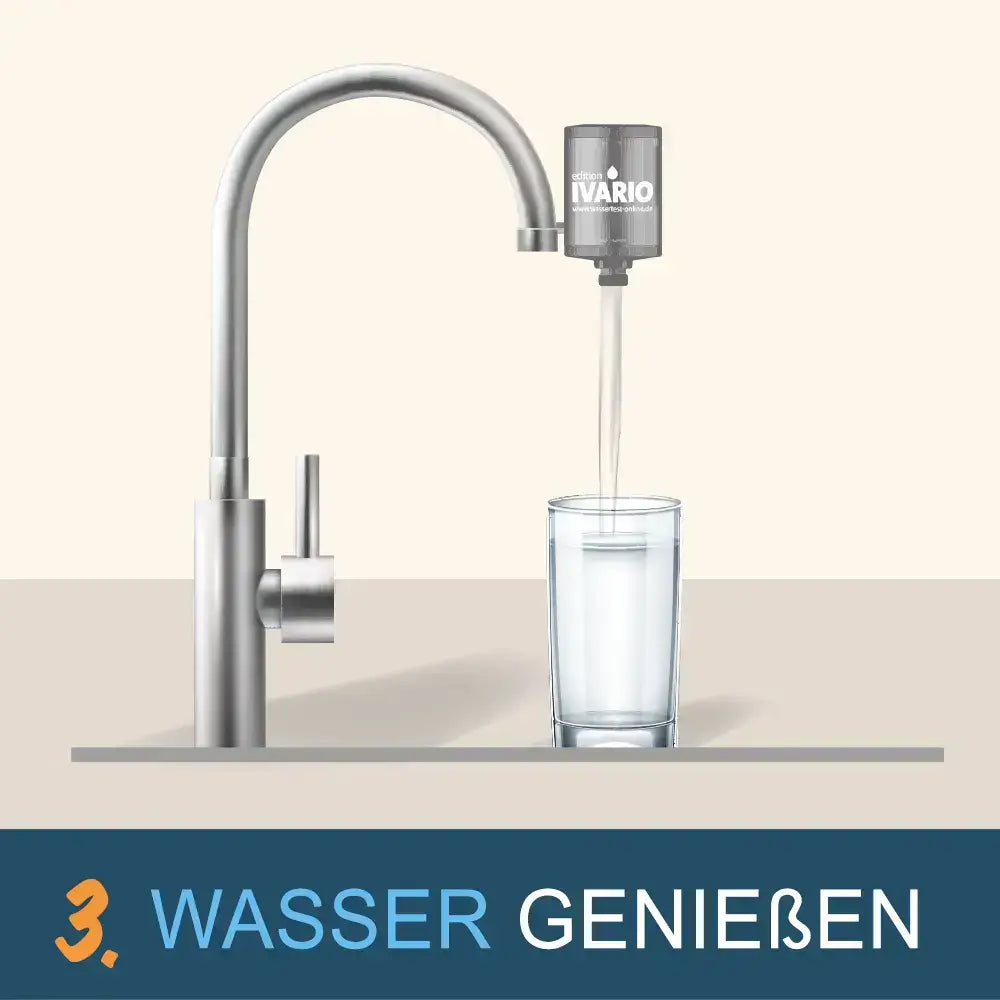 IVARIO x Alb Filter Trinkwasserfilter Duo Active