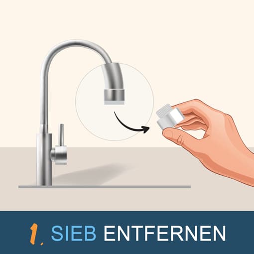 IVARIO Trinkwasserfilter-Nachfüllkartusche
