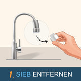 IVARIO Trinkwasserfilter-Nachfüllkartusche